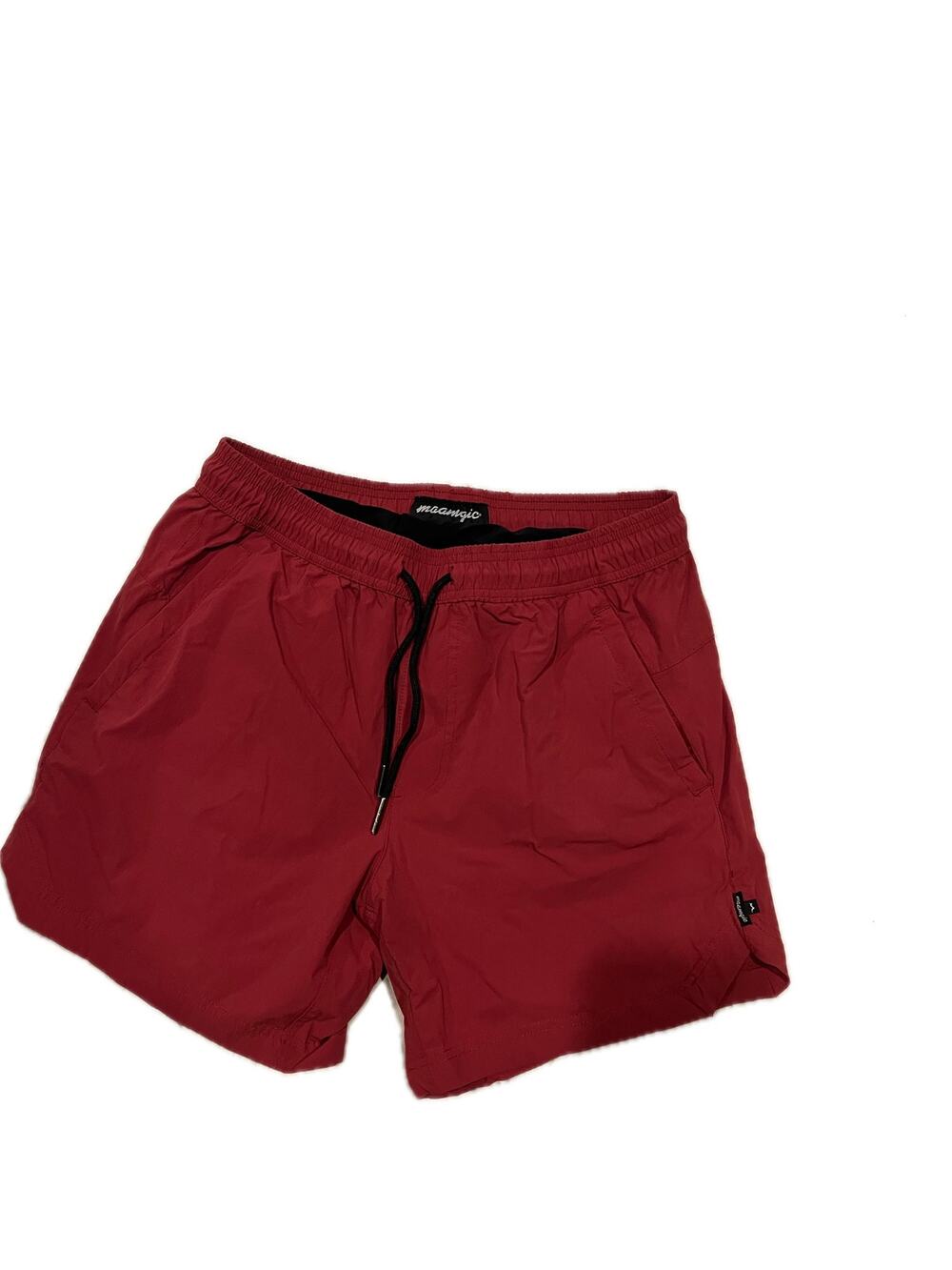 Maamgic Burgundy Beach/Board Short Mens Medium